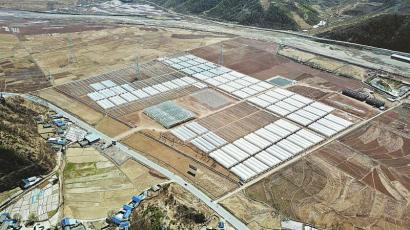 探訪建設(shè)中的四川省涼山州昭覺縣涪昭現(xiàn)代農(nóng)業(yè)產(chǎn)業(yè)園